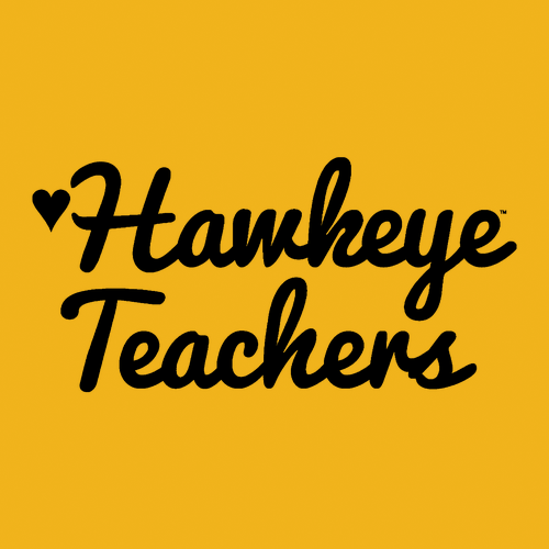 Hawkeye Teachers Jerzees 8 Oz., 50/50 Nublend Fleece Crew -- Gold