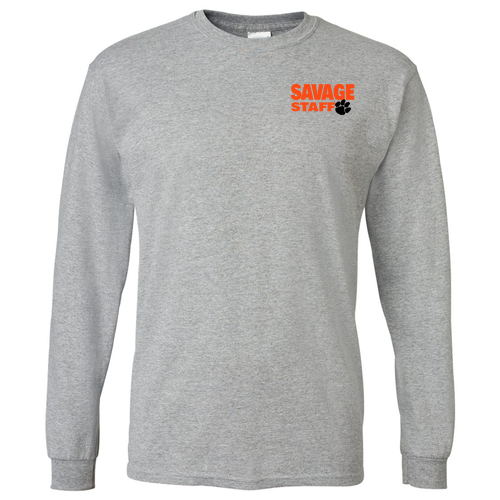 Gildan DryBlend 50/50 Longsleeve T-Shirt -- Sport Grey