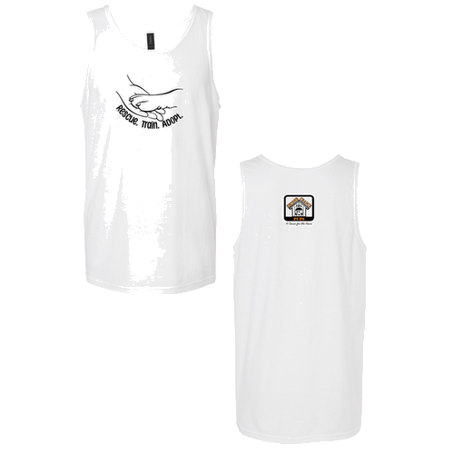 Gildan Men's Softstyle Tank -- White