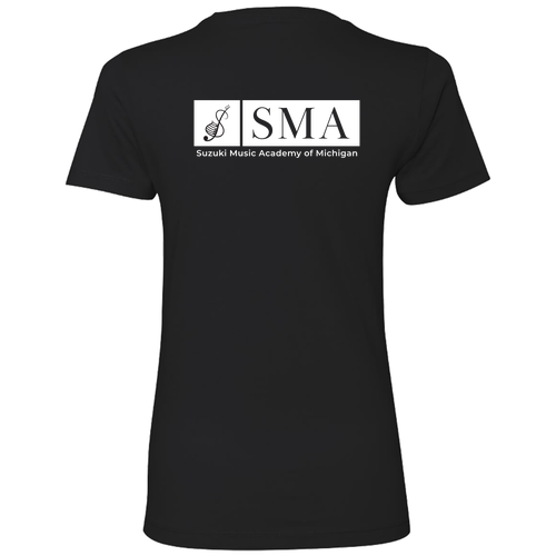 Next Level Womens Tee -- Black