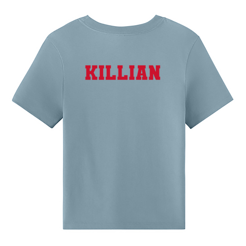 Women's Heavyweight Tee -- Vintage Denim KILLIAN