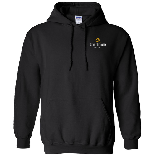 Gildan Heavy Blend Hooded Sweatshirt -- Black