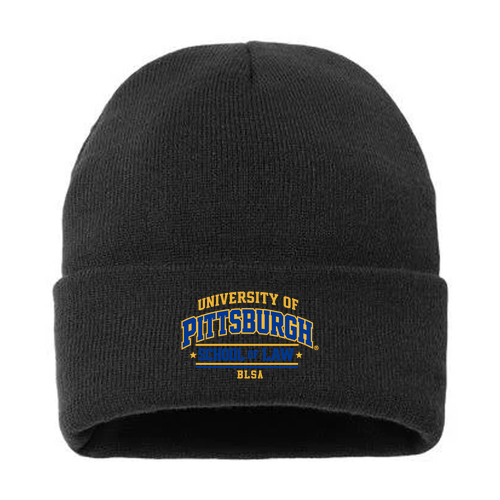 Sportsman Sherpa Lined 12 Cuffed Beanie -- Black