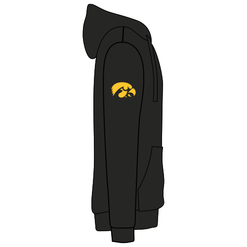 Gildan Adult Softstyle Fleece Pullover Hooded Sweatshirt -- Black