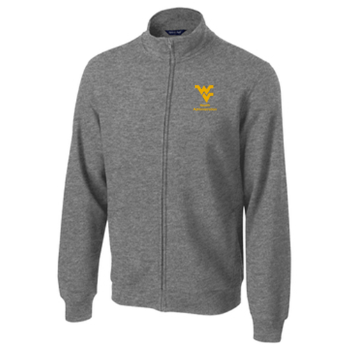 Sport Tek Full Zip Sweatshirt -- Vintage Heather