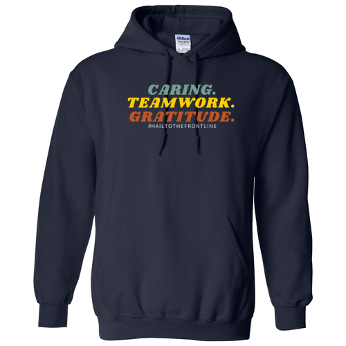 Gildan Heavy Blend Hooded Sweatshirt -- Navy