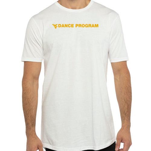Next Level Men's Cotton Long Body Crew -- White