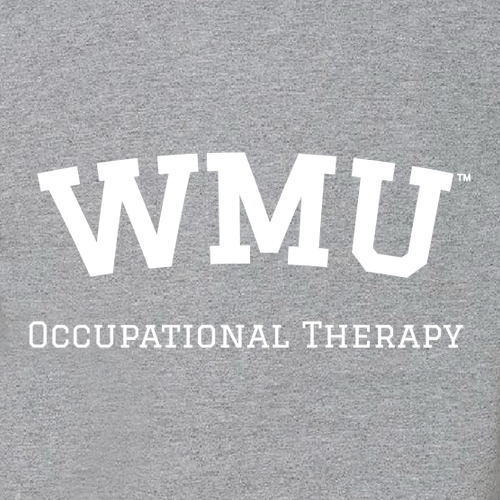 WMU Occupational Therapy Jerzees Open Bottom Sweatpants w. Pockets -- Athletic Heather
