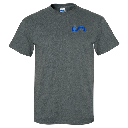 Mens/Unisex Gildan Ultra Cotton Basic T-Shirt -- Dark Heather