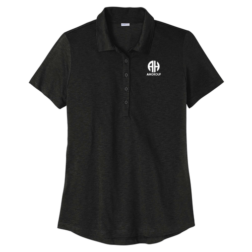 Sport-Tek Ladies Posicharge Strive Polo -- Black