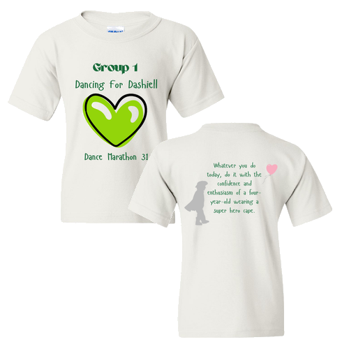 Gildan Heavy Cotton Basic Youth T-Shirt -- White