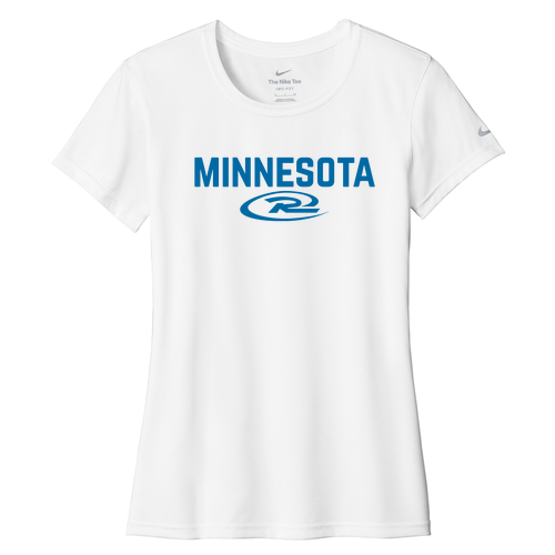 Nike Women's Swoosh Sleeve rLegend Tee -- White