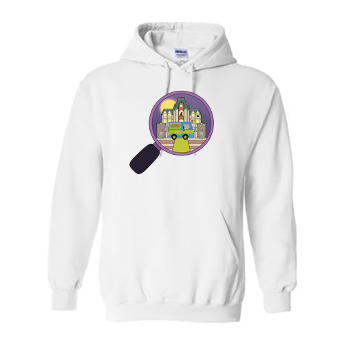 Gildan Heavy Blend Hooded Sweatshirt -- White