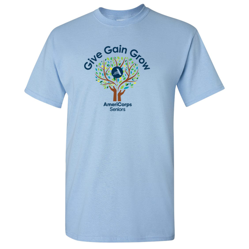 Gildan Heavy Cotton Basic T-Shirt -- Light Blue