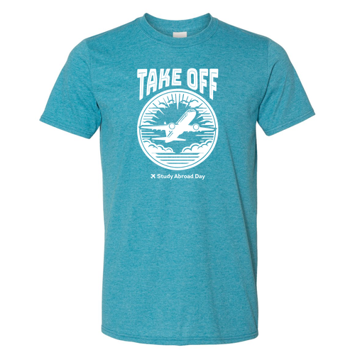 Gildan SoftStyle T-Shirt -- Heather Galapagos Blue