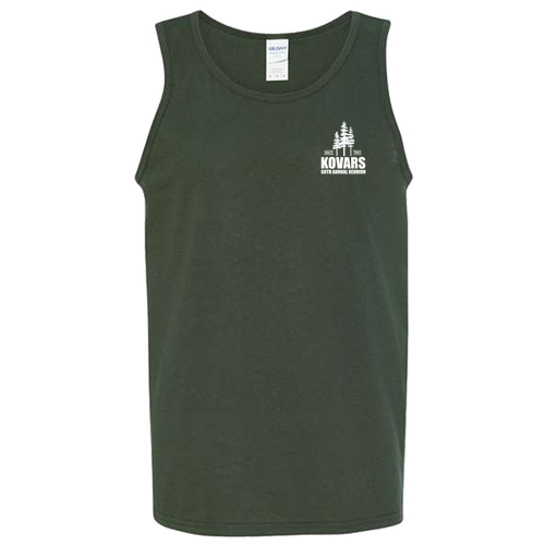 Gildan Heavy Cotton Adult Tank Top -- Forest Green