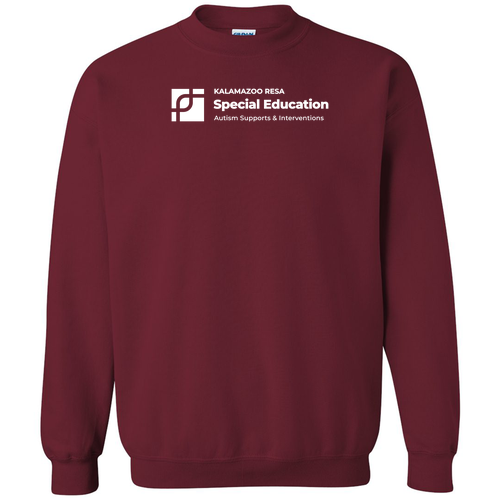 Gildan Heavy Blend Crew Neck Sweatshirt -- Garnet