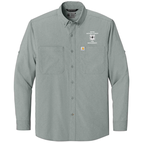 Carhartt Force Sun Defender Long Sleeve Shirt -- Steel
