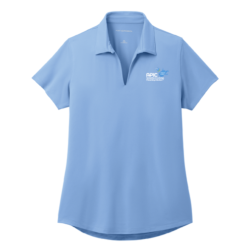 Port Authority Ladies City Stretch Polo -- Swiss Blue