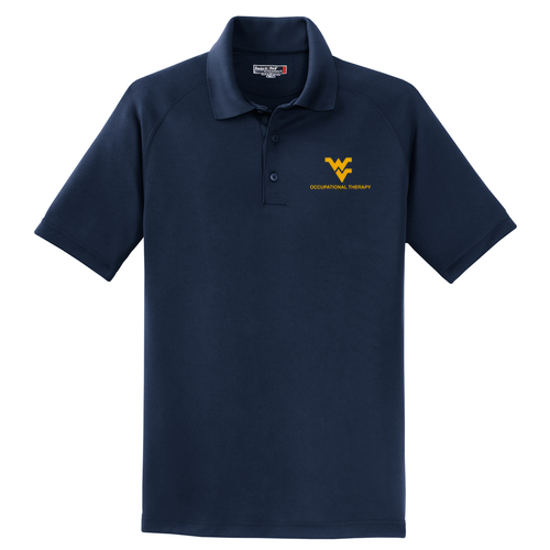 Embroidered Sport-Tek Dry Zone Raglan Polo -- True Navy