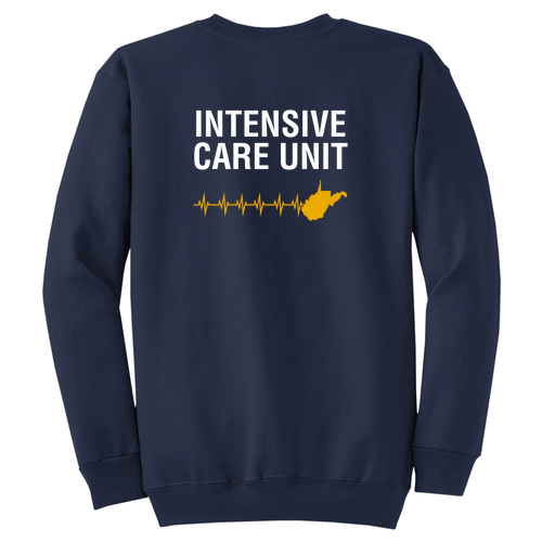 ICU Design Port and Company Classic Crewneck Sweatshirt -- Navy