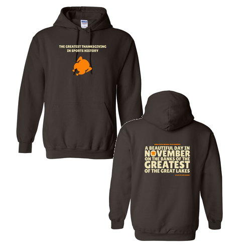 Gildan Heavy Blend Hooded Sweatshirt -- Dark Chocolate