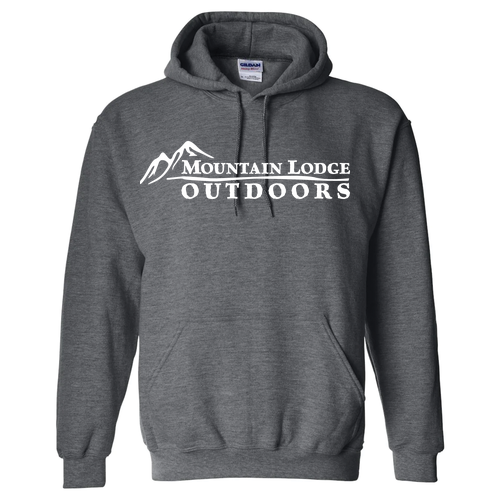 Gildan Heavy Blend Hooded Sweatshirt -- Fan Charcoal Heather