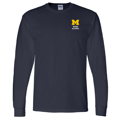 Gildan DryBlend 50/50 Longsleeve T-Shirt -- Navy