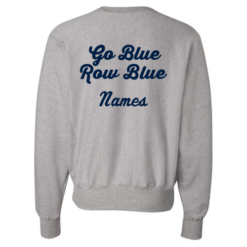 Champion Reverse Weave Crewneck Sweatshirt -- Oxford Grey SCREENPRINT