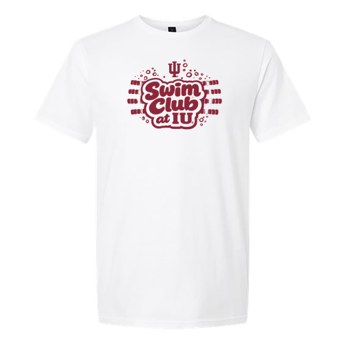 Swim Club at IU (design 1) -- White