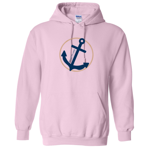 Gildan Heavy Blend Hooded Sweatshirt -- Light Pink