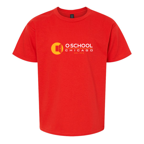 O-School Youth Softstyle T-Shirt -- Red