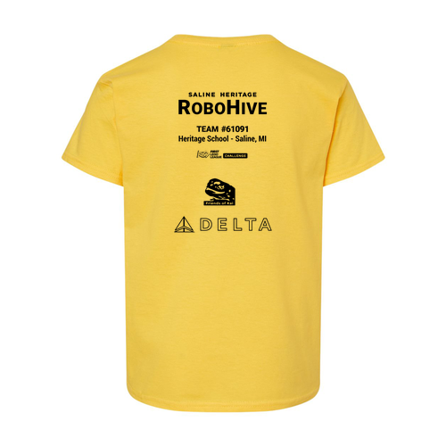 Youth Gildan Softstyle Fitted T-Shirt -- Daisy, RoboHive 61091