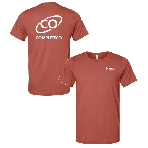 CO Bella Canvas Unisex Jersey T-Shirt -- Clay