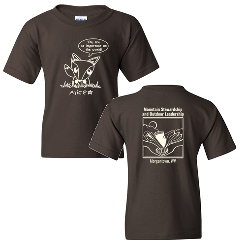Gildan Heavy Cotton Basic Youth T-Shirt -- Dark Chocolate