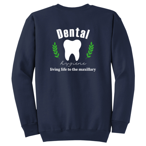 Port and Company Classic Crewneck Sweatshirt -- Navy