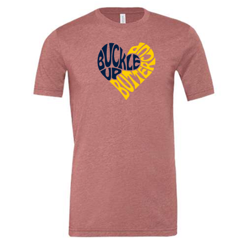 Bella Canvas Soft Fitted Heather CVC T-Shirt -- Heather Mauve