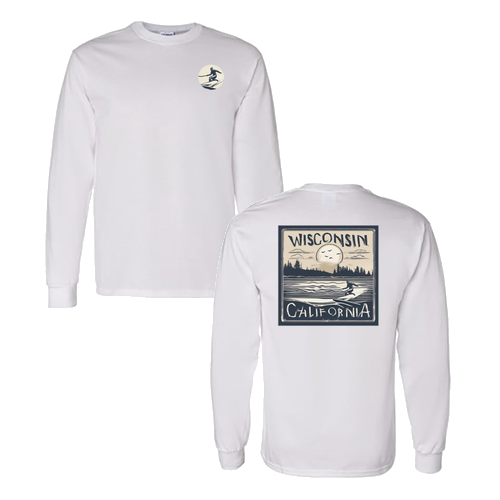 Gildan Heavy Cotton Longsleeve Basic T-Shirt -- White