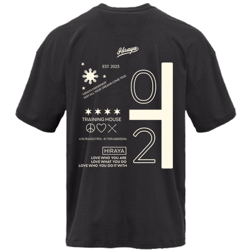 Two Year Tee -- Graphite Black