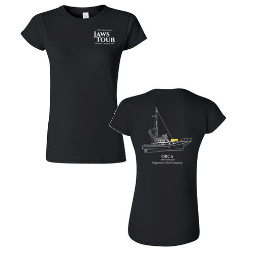 Ladies 50th Anniversary Tee -- Black