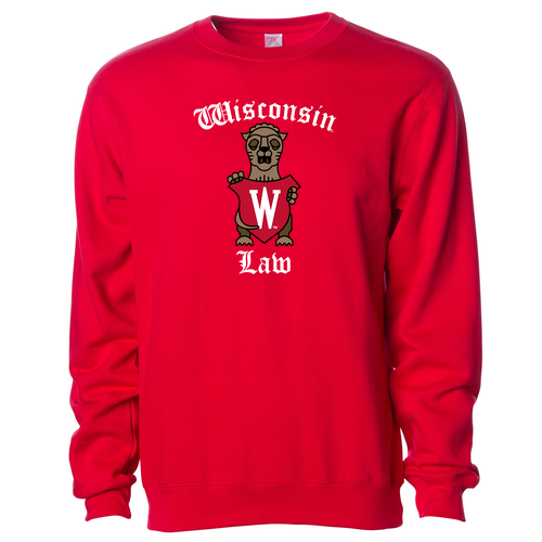 Independent Trading Crewneck Sweatshirt -- Red