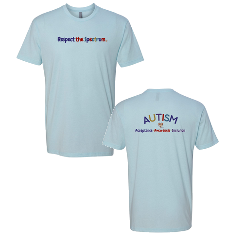 Next Level Mens CVC Crew -- Ice Blue