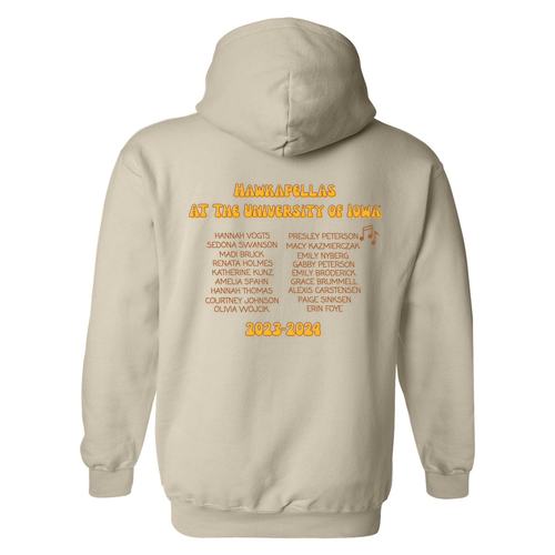 Gildan Heavy Blend Hooded Sweatshirt -- Sand
