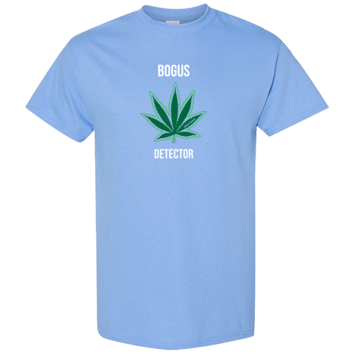Bogus Detector T-Shirt -- Blue