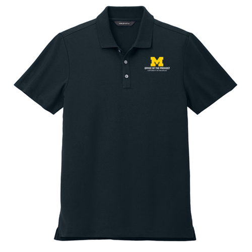 Mercer+Mettle Stretch Pique Polo -- Night Navy