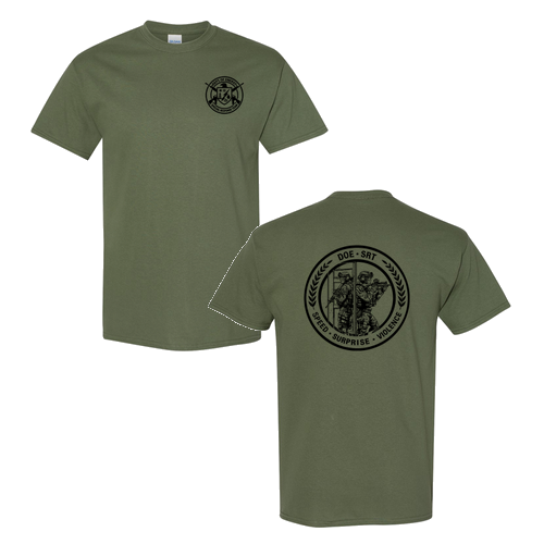 Gildan Heavy Cotton Basic T-Shirt -- Military Green