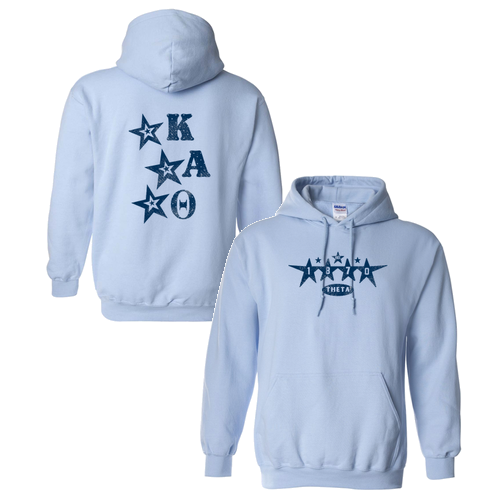 Gildan Heavy Blend Hooded Sweatshirt -- Light Blue