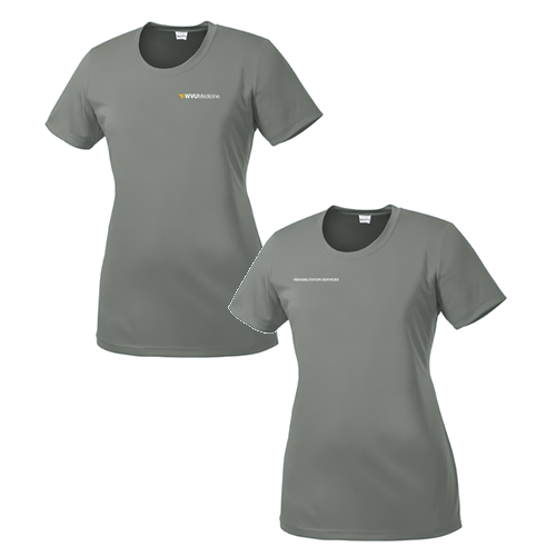 Sport Tek Ladies Competitor Tee -- Grey Concrete
