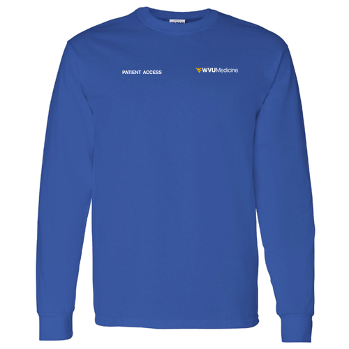 Gildan Heavy Cotton Longsleeve Basic T-Shirt -- Royal