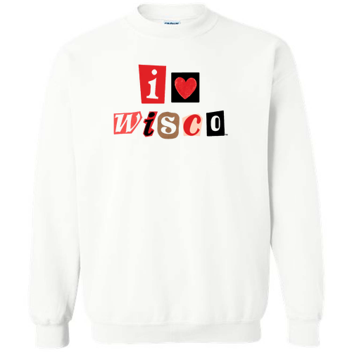 Gildan Heavy Blend Crew Neck Sweatshirt -- White